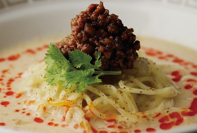 茶禅華の冷やし担々麺