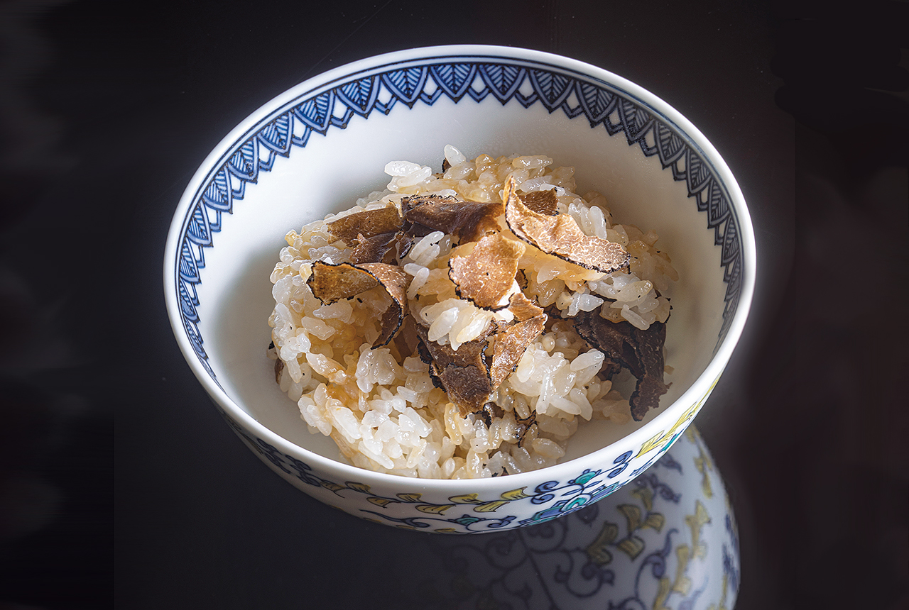 麻布 かどわきを象徴する一品「トリュフご飯」